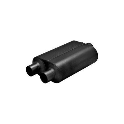 Flowmaster Muffler 8530452; Super 40 Series Stainless 3.00'' Center 2.50'' Dual