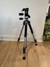 Bogen Manfrotto 3047 Deluxe 3-Way Pan/Tilt Head. Promaster Tripod. Camera Pro