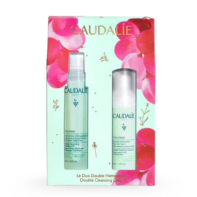 Caudalie Vinoclean Geschenkset Doppelte Reinigung zum Abschminken, 75 ml + 50 ml