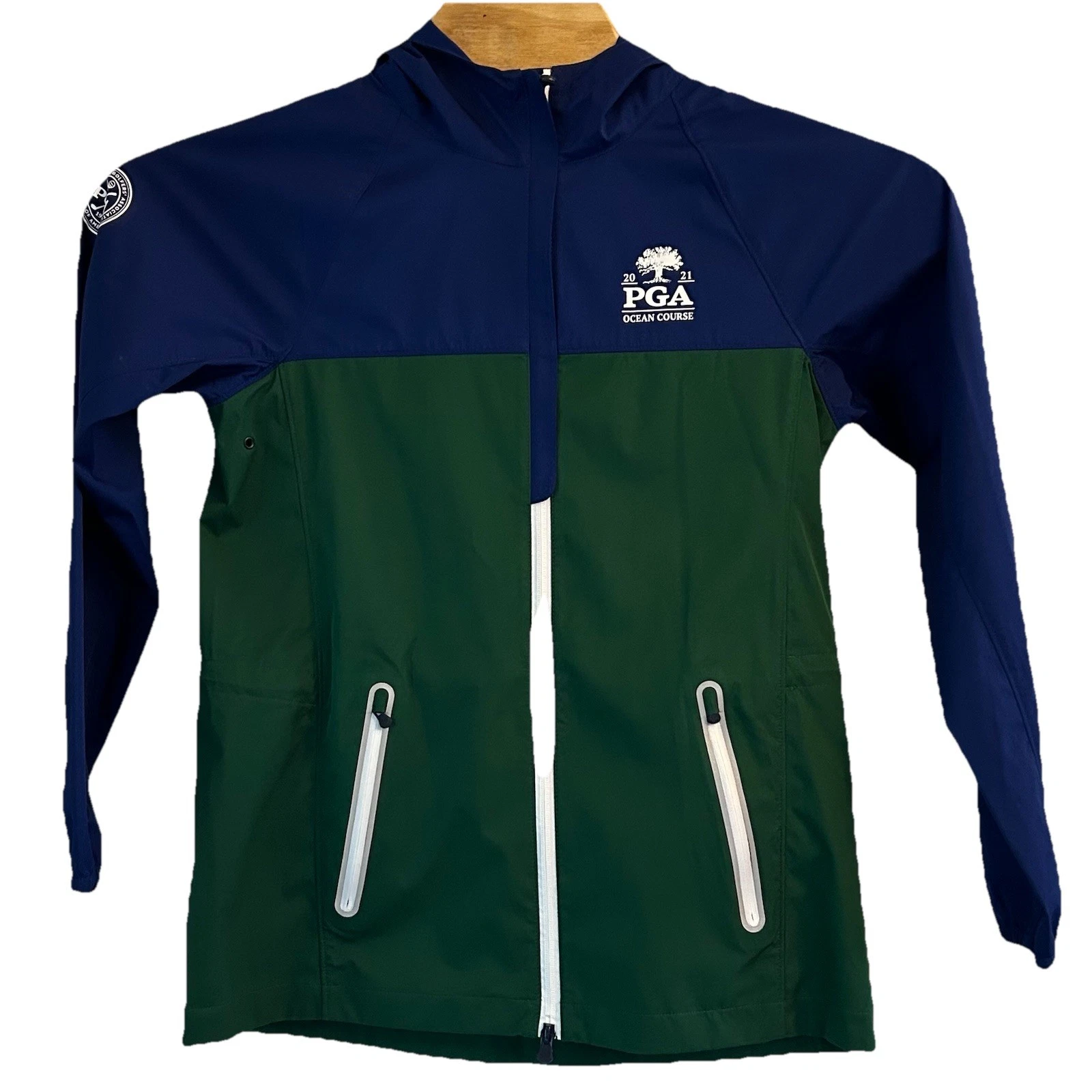 VETEMENTS Ralph Lauren Polo Golf Giacca Uomo Piccola Giacca a Vento Imballabile Pony PGA 2021