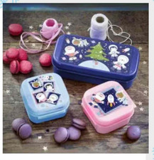 TUPPERWARE Bellevue Trio Weihnachts Dosen Set 1x 980ml + 2x 450ml 