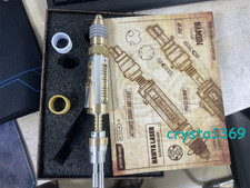 New Replica Doctor Who Master Metal Sonic Laser Screwdriver LED Light Movie Prop