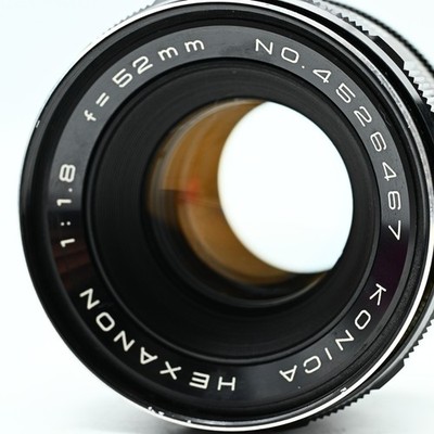 Exc+5] Konica Hexanon 52mm F1.8 Standard Lens From JAPAN | eBay