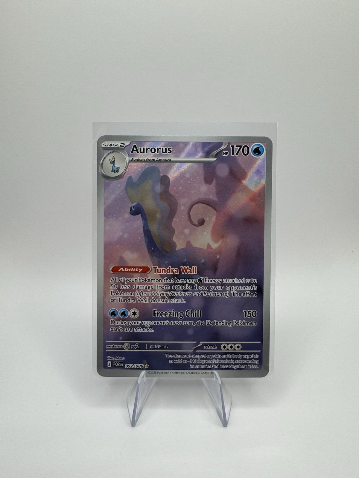 Aurorus 092/088 Me03: Perfect Order Holo
