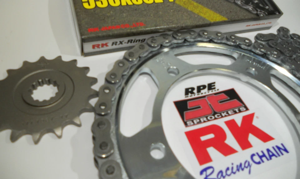 TRIUMPH 1050 Tiger 2007-2012, SE RK 530 XSOZ1 Xring OEM KIT DE CADENA Y PIÑONES Foto 3 de 4