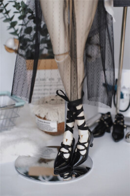 BJD Doll Shoes Only 1/3 Fashion Ballet Shoes for Flat-heeled feet