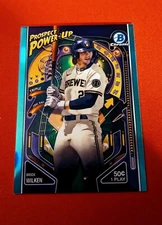 2024 Bowman - BROCK WILKEN *PROSPECT POWER-UP Teal Aqua Refractor!* #61/125 🔥
