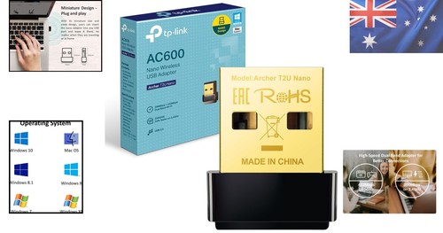 AC600 USB Wi-Fi Adapter - Dual Band Compact Design for Enhanced Performance - Picture 2 of 9