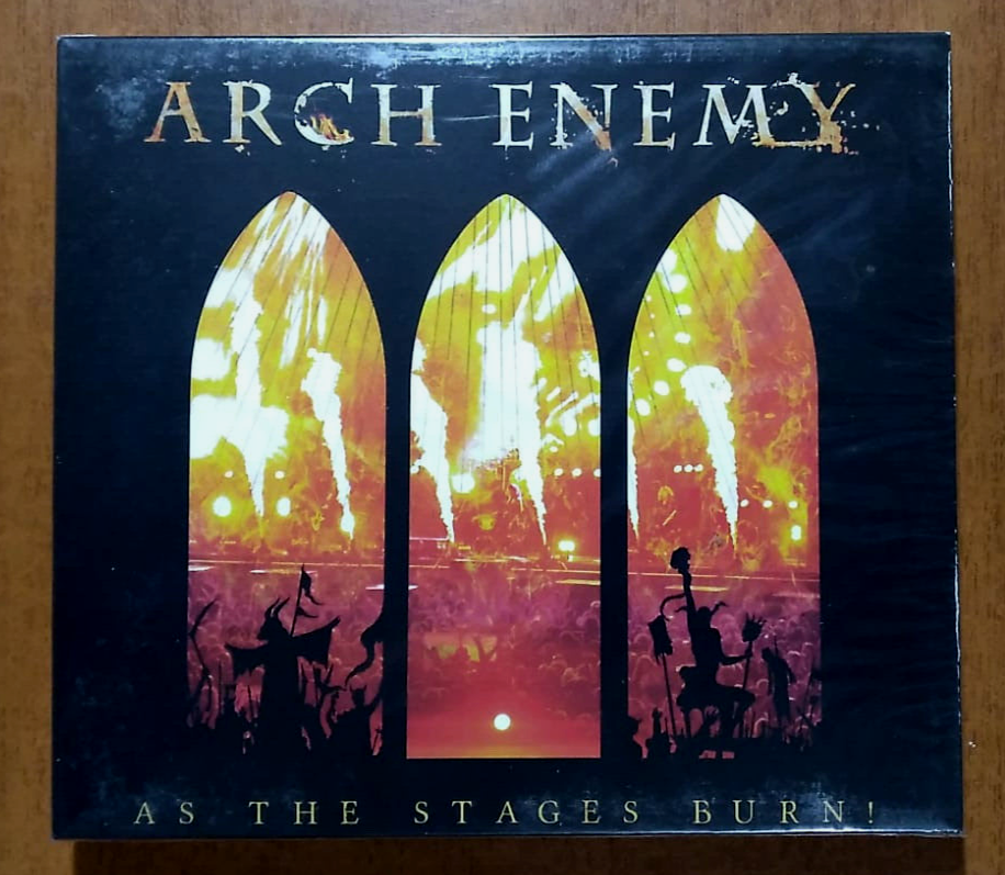 Arch Enemy - As the Stages Burn! Brazilian Ed.w/ Slipcase CD + DVD