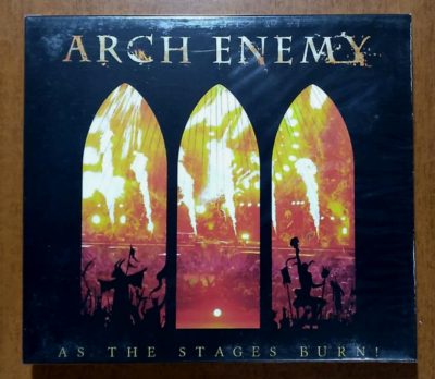 Arch Enemy - As the Stages Burn! Brazilian Ed.w/ Slipcase CD + DVD