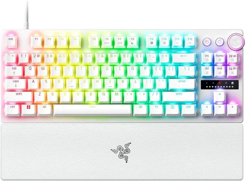 RAZER Huntsman V3 Pro TKL Mechanical Gaming Keyboard QWERTY - White - BNIB