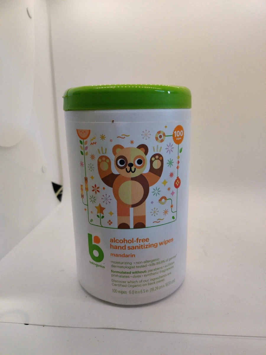 Babyganics 1 Pack 100 Count Toy Table Highchair Surface Wipes