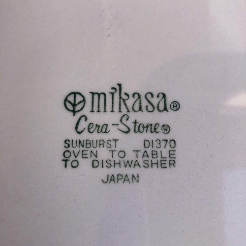 Mikasa Sunburst Pattern 12 Inch Serving Platter Cera Stone - Picture 6 of 6