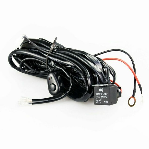 Car LED Wiring Relay Kit 12v 40a 300w With Switch for sale online | eBay