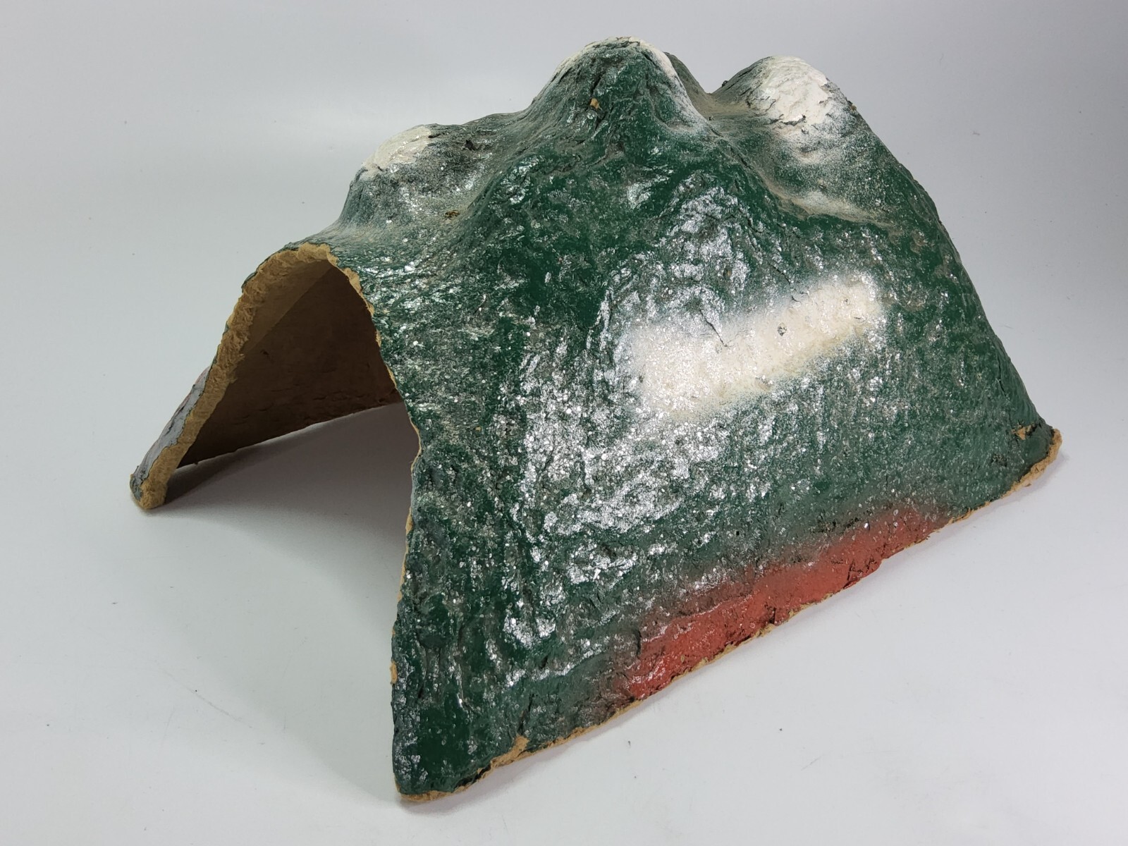 Vintage Paper Mache/Cardboard "O" Model Train Tunnels Mountain