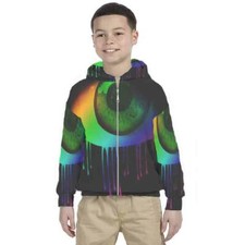 New Kids Hoodie Artistic Pattern Abstract Art Design 7434104588509