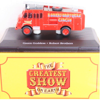 Lkw Zirkus Green Goddess Robert Brothers 1:76 Atlas Circus (N.113)