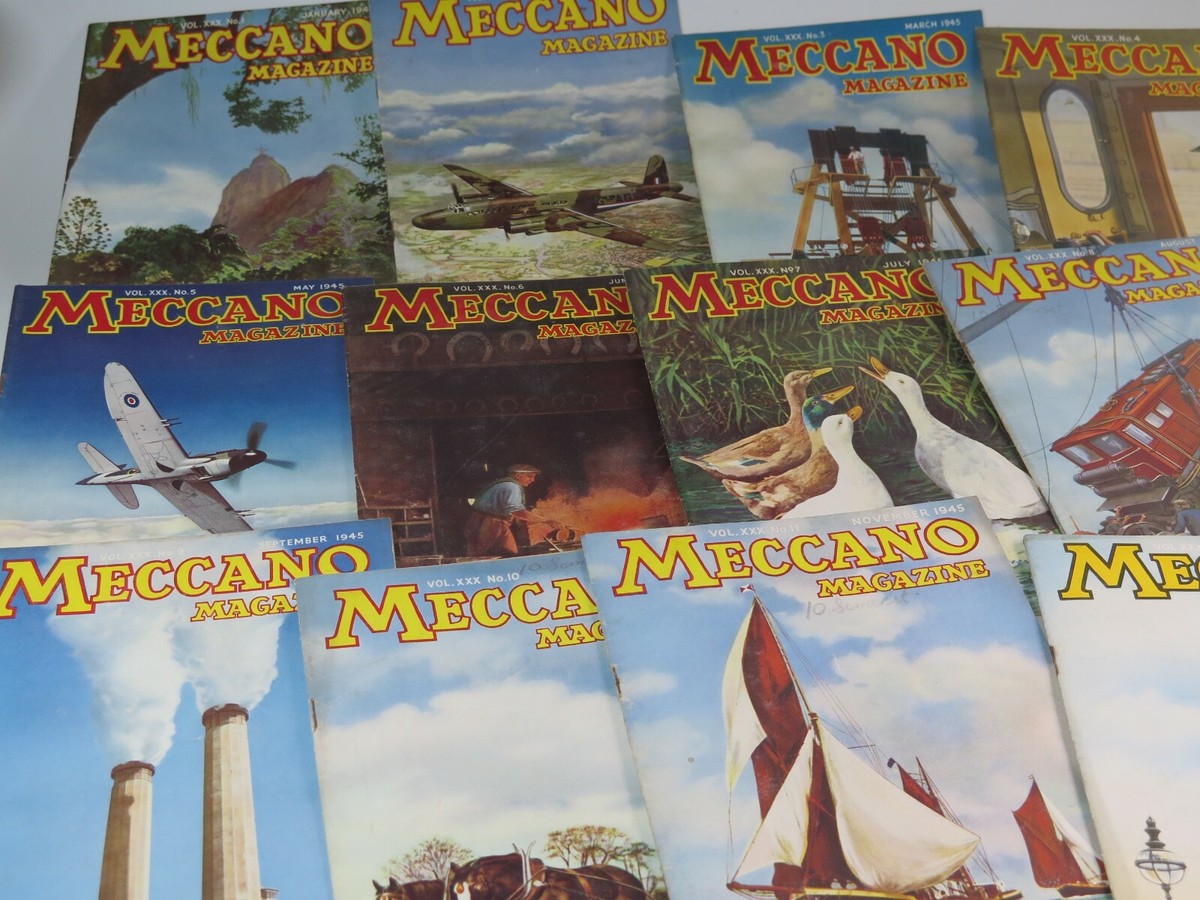 Meccano - MECCANO - CATALOGUE N° 4- USINES A BOBIGNY- 1947-GRUE