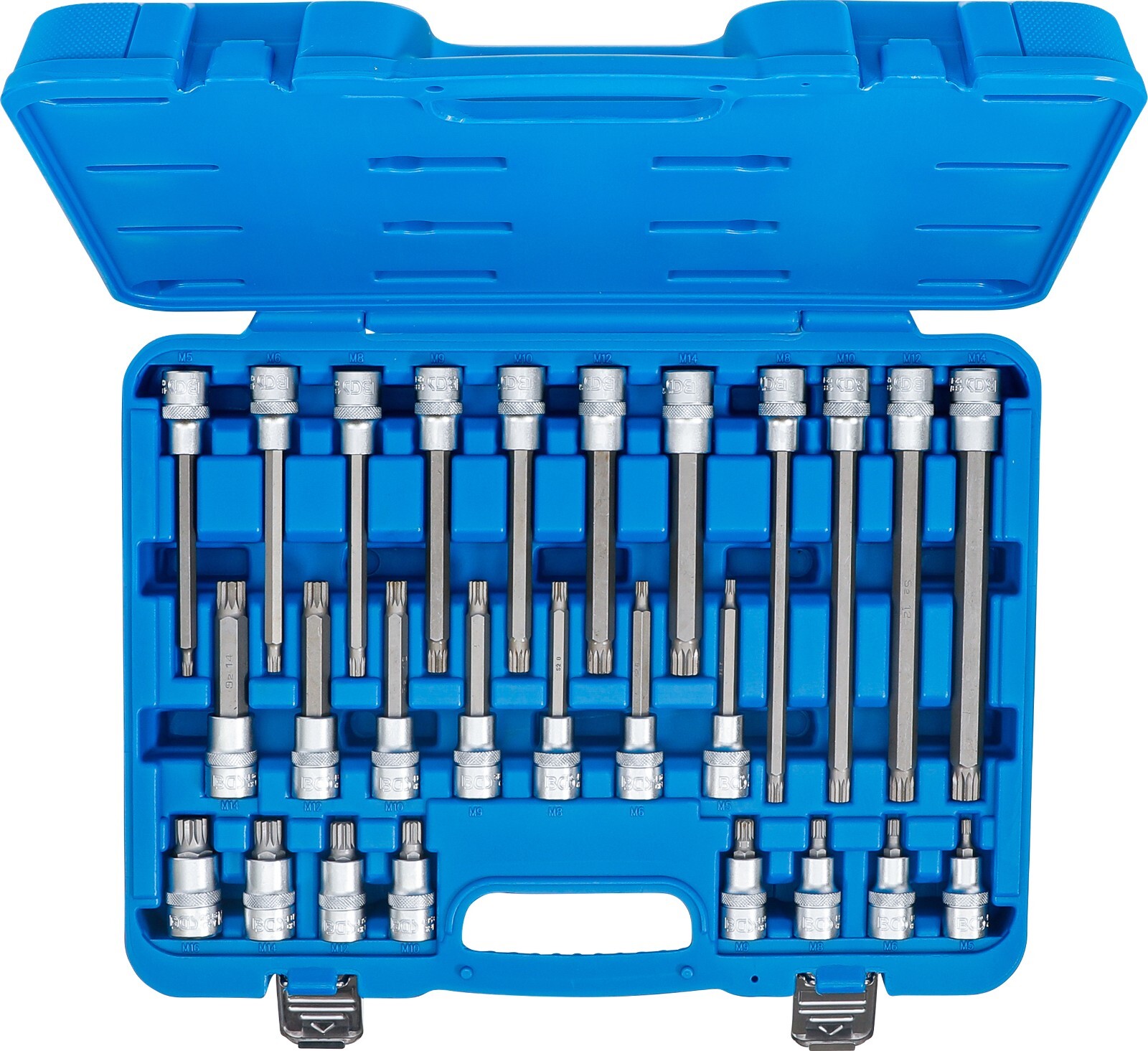 Kraftwerk 22-t. binnenzeskant XZN-bit dopsleutelset