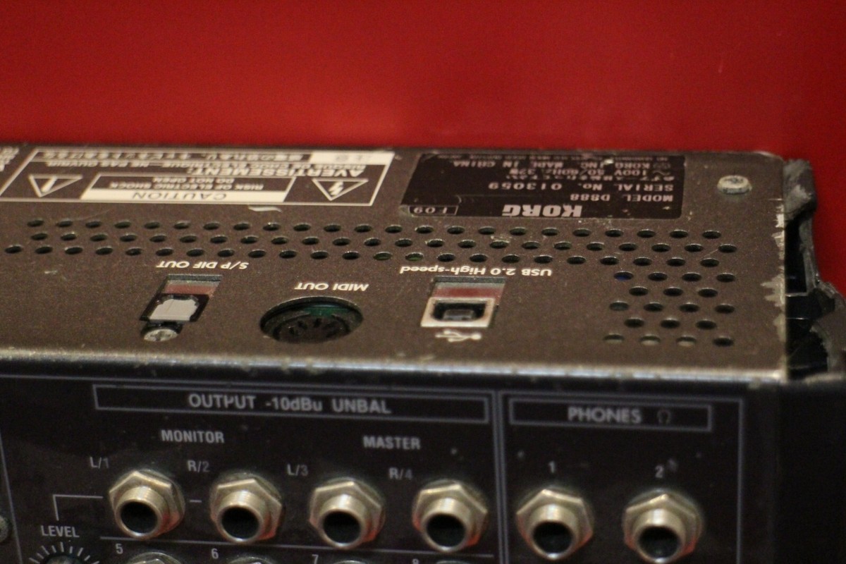 USED KORG D888 Digital Recording Studio Multi Track Recorder MTR