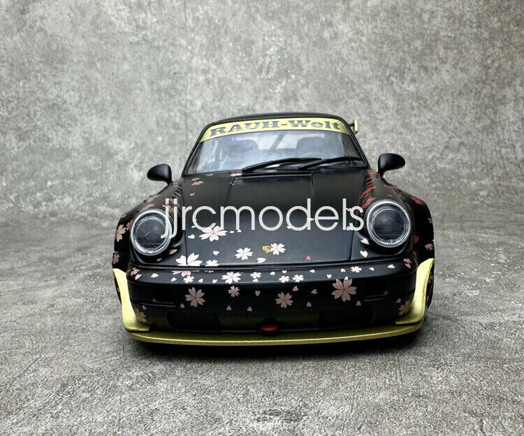 Solido 1/18 scale Porsche 911 RWB BODYKIT AOKI 2021 Alloy Model Car