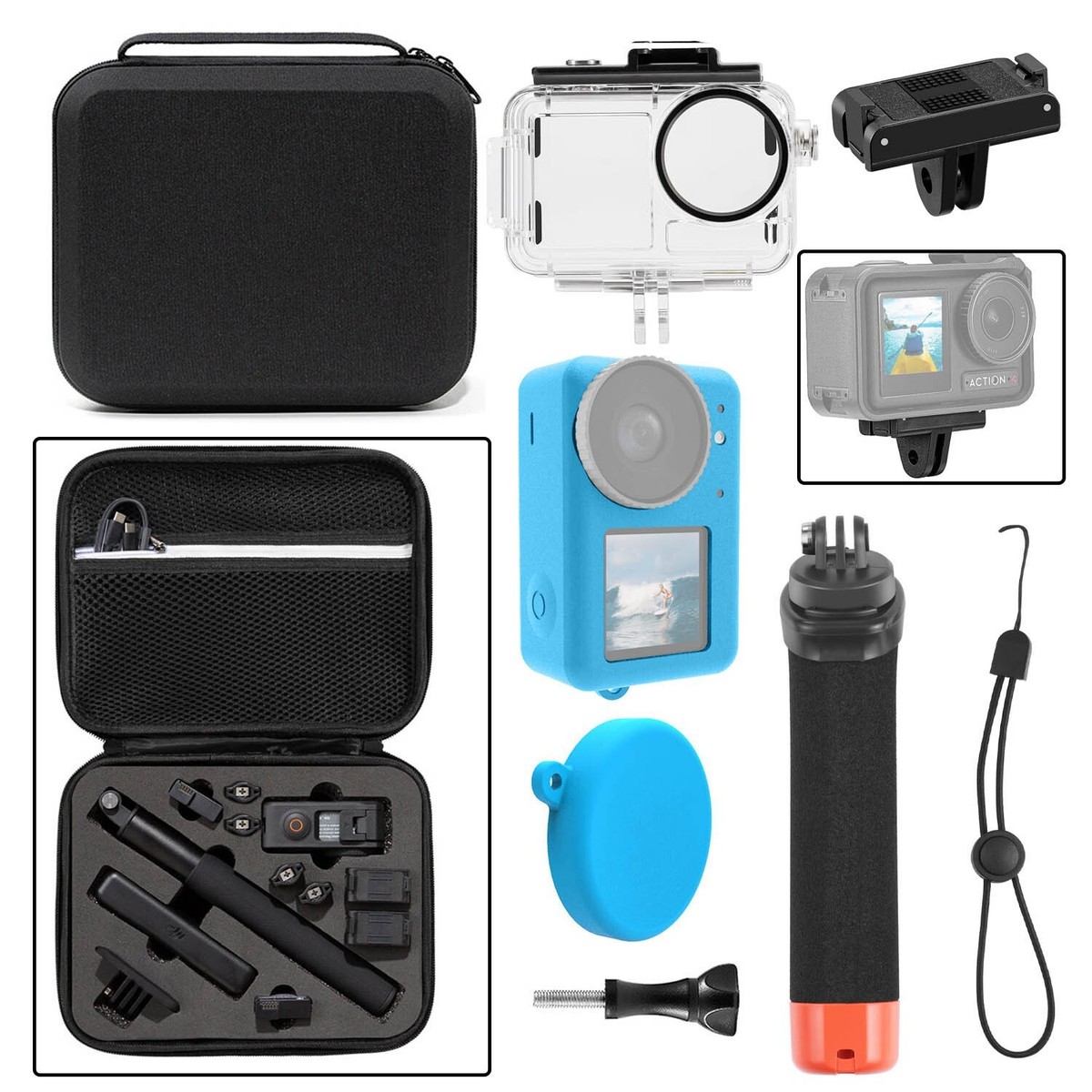 Accessories Kit Carrying Case Bag Waterproof Cover for DJI Osmo 