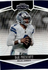 2022 Panini Honors #18 Dak Prescott #/99 Dallas Cowboys