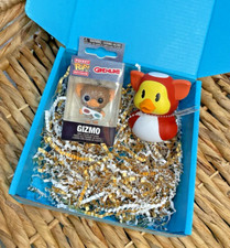 Paquete Gremlins Gizmo 2 Piezas Funko POP Llavero: Gizmo con Gafas 3D y Pato