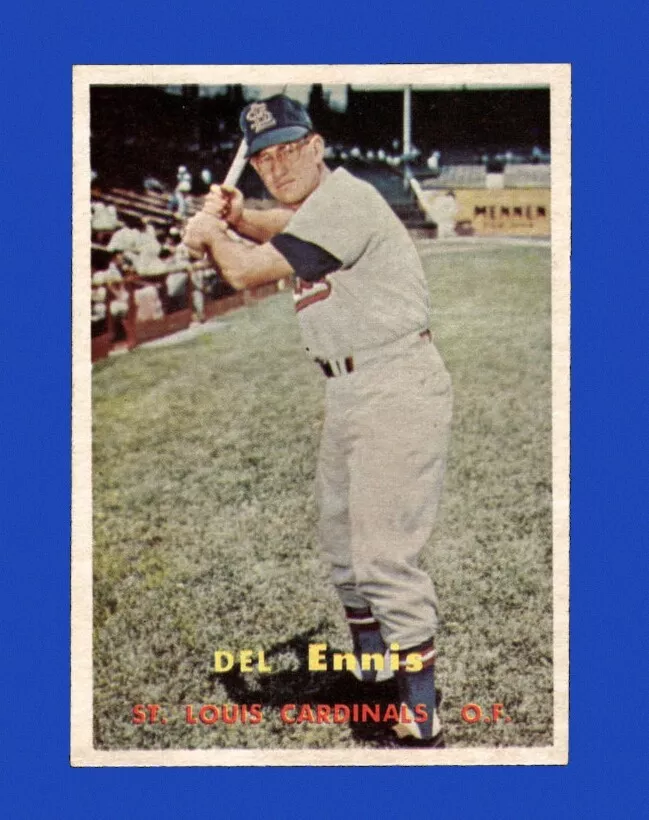 Del Ennis trading card