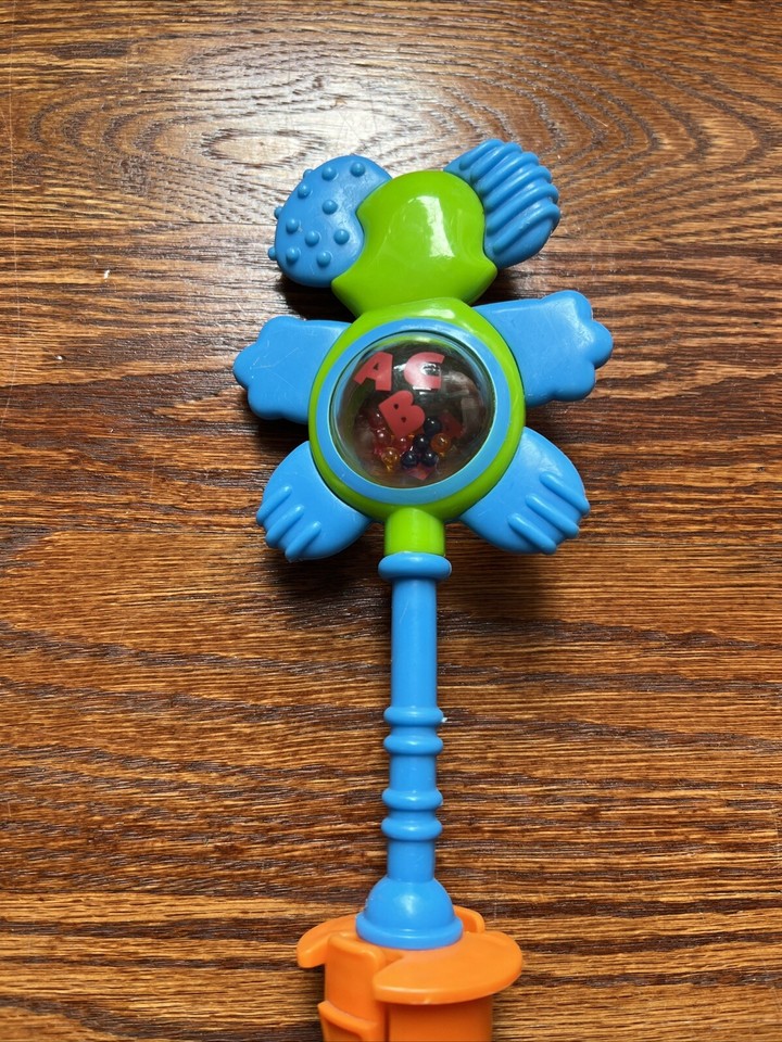Evenflo Exersaucer Replacement Toy Teddy Bear Rattle Switch A Roo eBay