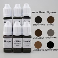 10ml Organic Plant WaterBase Natural Tattoo Ink Micropigmentation Makeup Pigment