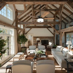 The Gray Barn Hatekin Farmhouse 52 Inch Aged Bronze Led Ceiling