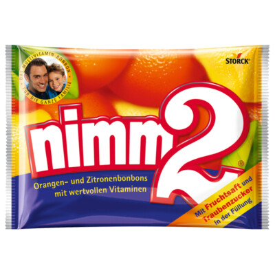 (7,45 /1kg) Storck Nimm 2 Bonbon, 145g Beutel