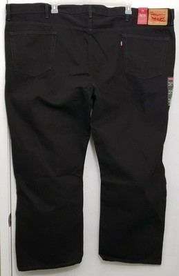 Levis 505 Men's Big \u0026 Tall Black Jeans 