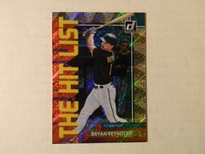 2022 Donruss The Hit List Rapture Parallel Card of Bryan Reynolds - Pirates  HOT