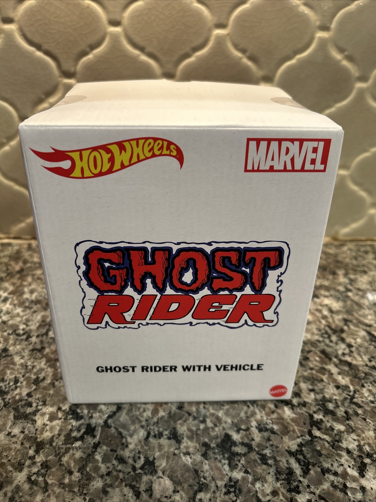 Sealed SDCC 2022 COMIC CON MATTEL HOT WHEELS GHOST RIDER w/ MOTORCYCLE