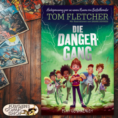 Die Danger-Gang - CROCU - Shane DeVries - Action - Bücher - Tom Fletcher - NEU