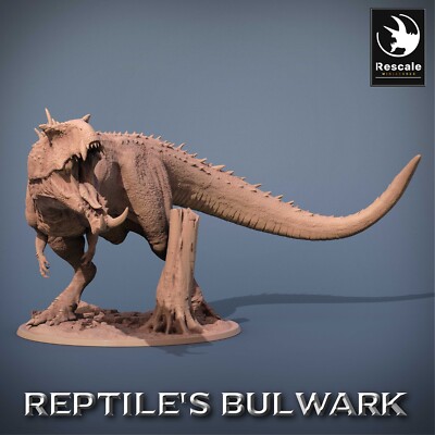 Torvodon Dino A2 - Reptiles Bulwark - LOTP - 28mm Tabletop unbemalt
