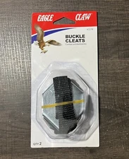 Eagle Claw Ice Buckle Cleats Crampons Fast On Buckle Shoe Spikes • 1-Pair
