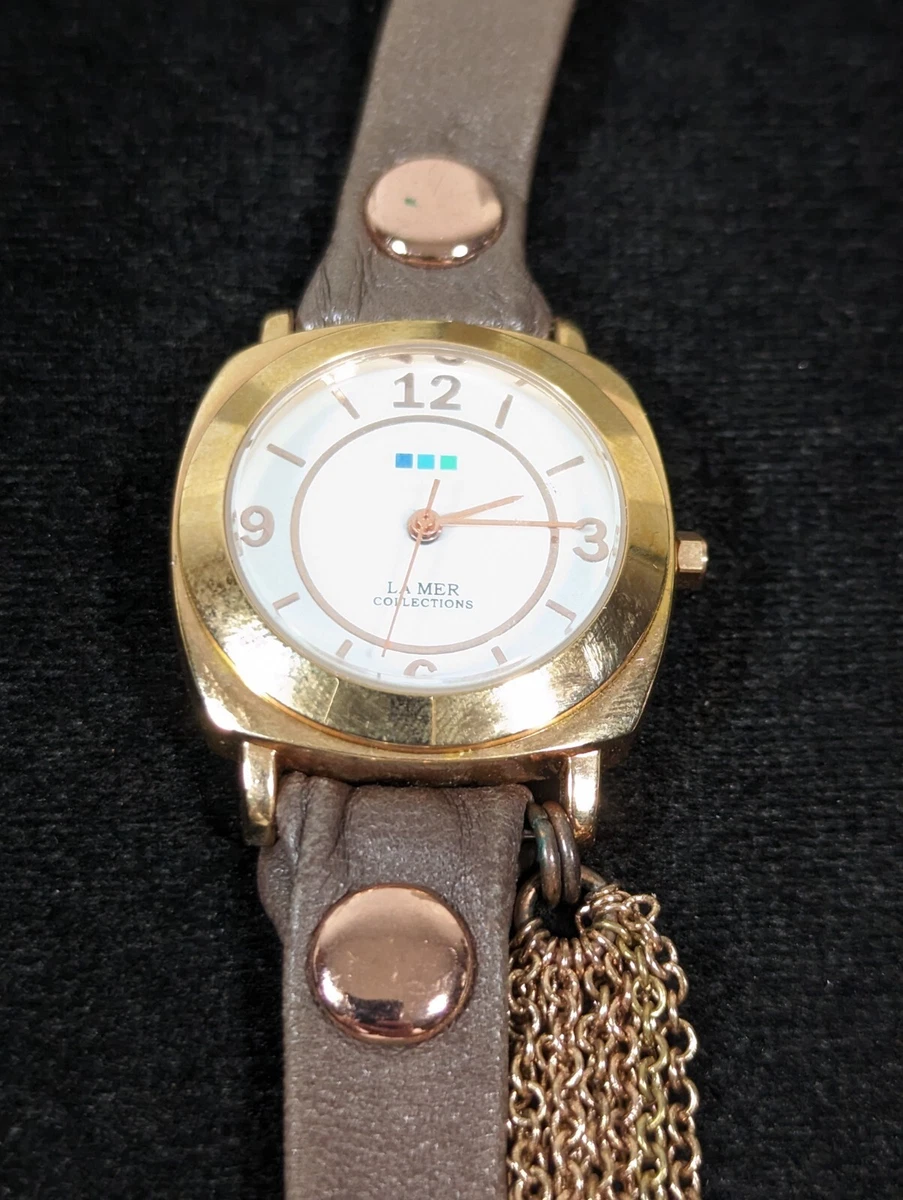 LA MER Gold Band Wristwatches for sale | eBay display picture 3
