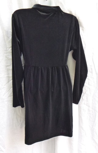 GAP Dress Size XXL velveteen black Vintage 90's - Picture 4 of 5