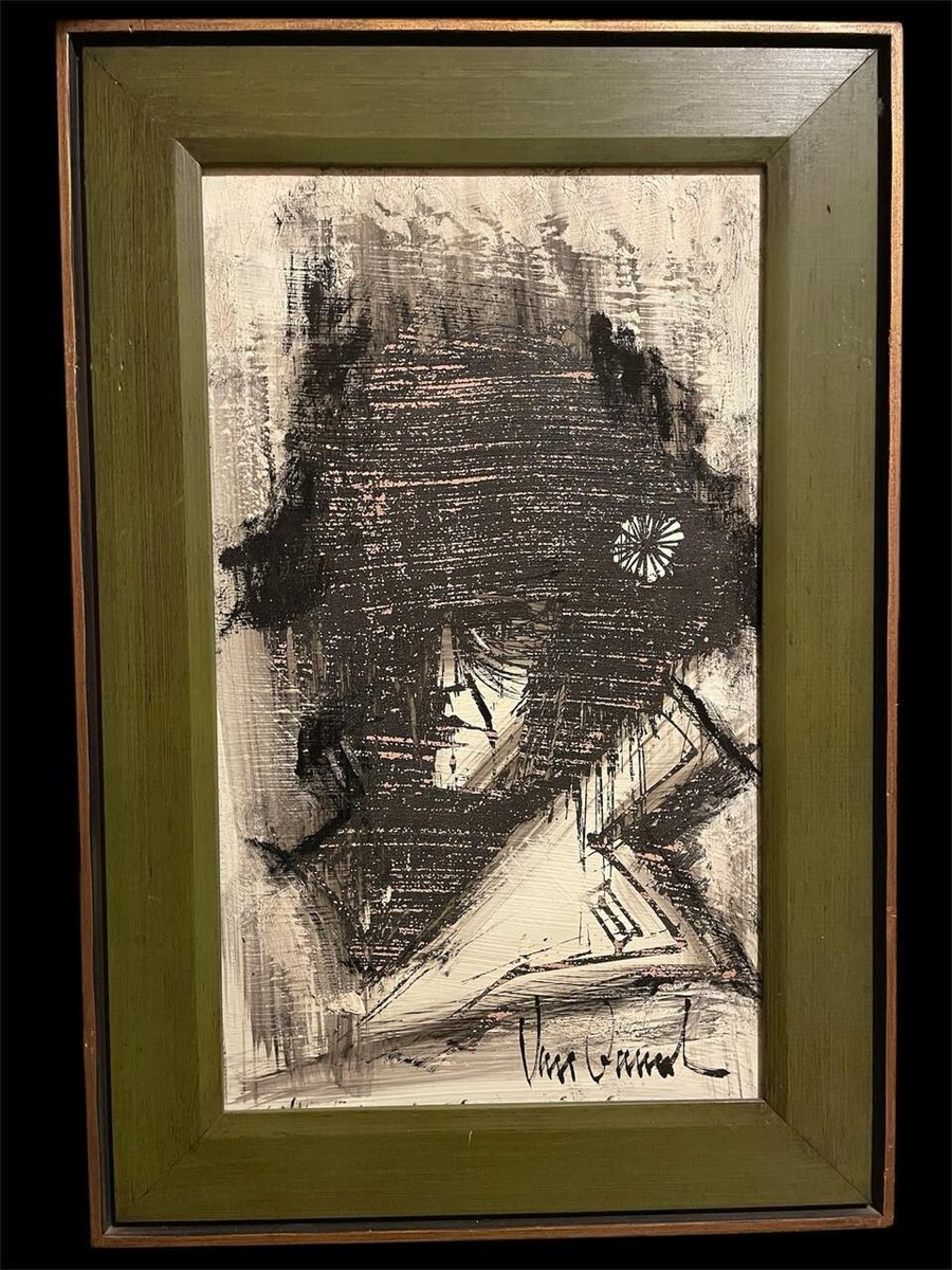 Three 1967 Vanguard Studios Vanguard Oil Paintings ORIGINAL