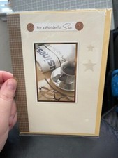 Special Thoughts For A Wonderful Son Birthday Card With Envelope New