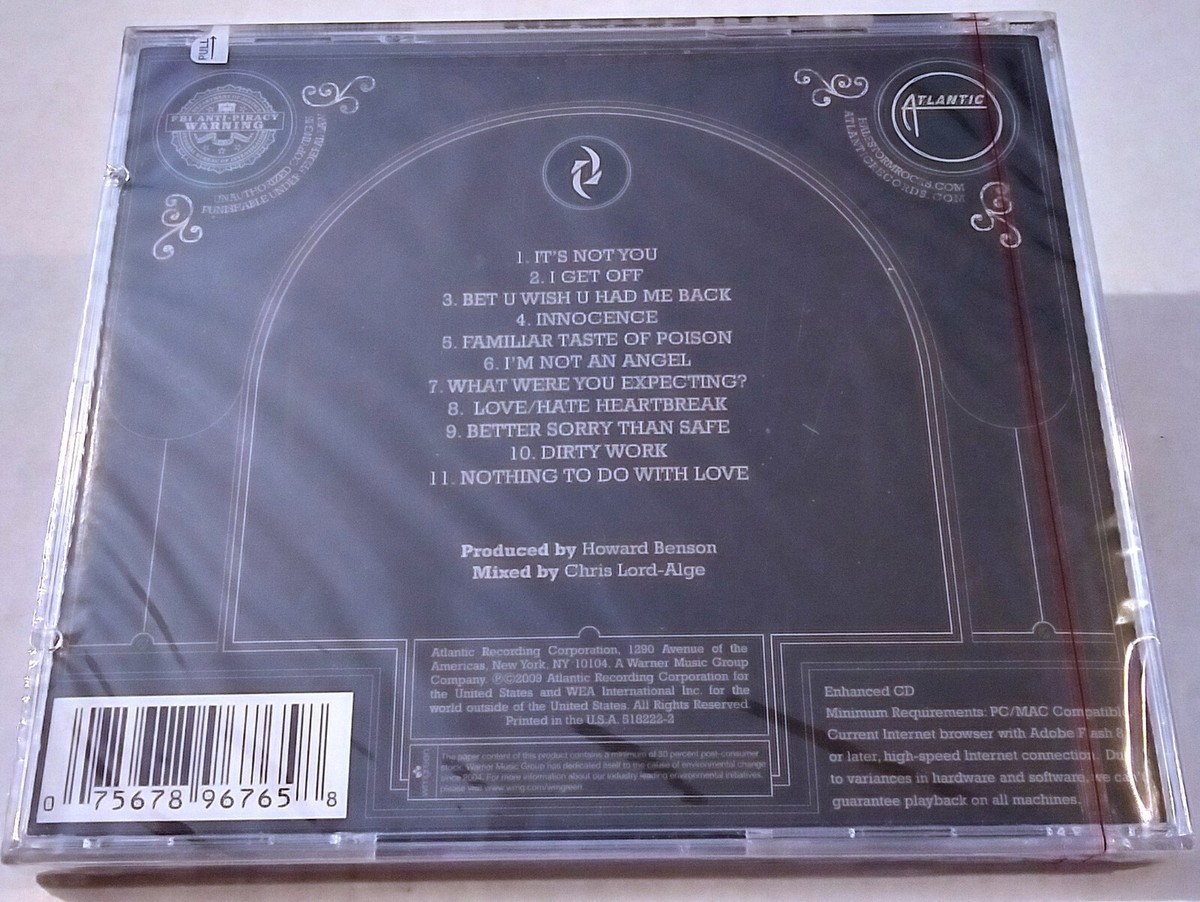 NEW - HALESTORM CD 2010 HALESTORM SELFTITLED ATLANTIC RECORDS USA