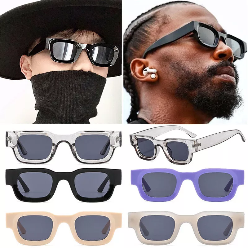 UV400 Concave Trend Sunglass Sun Glasses Sunglasses Small Square Party Hip Hop