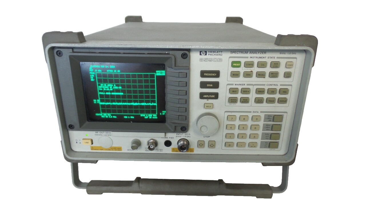 Hewlett Packard Spectrum Analyzer | eBay