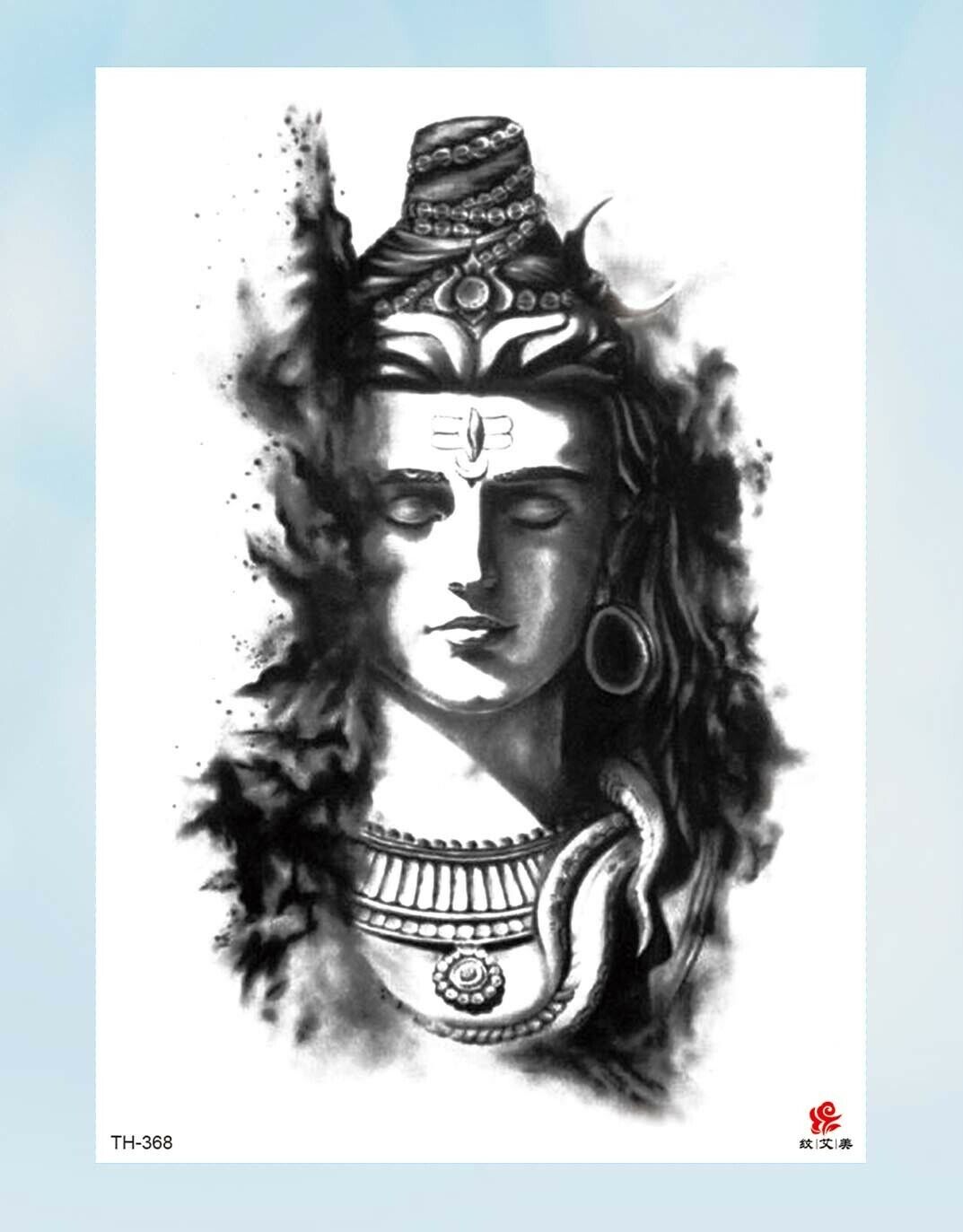 Shiva Tattoo: The Destroyer of Darkness - Tattoo Shop - Medium