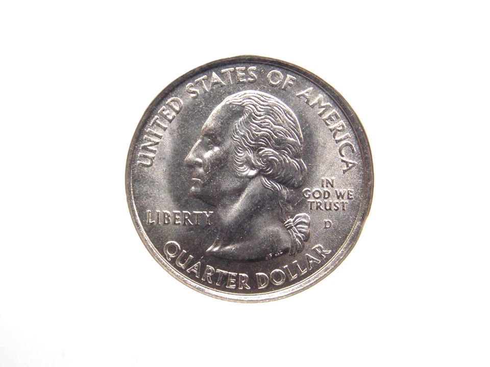 2001 "D" State **NEW YORK** Washington Quarter 25c NGC MS68 #038 GEM BU ECC&C - Image 2 of 4