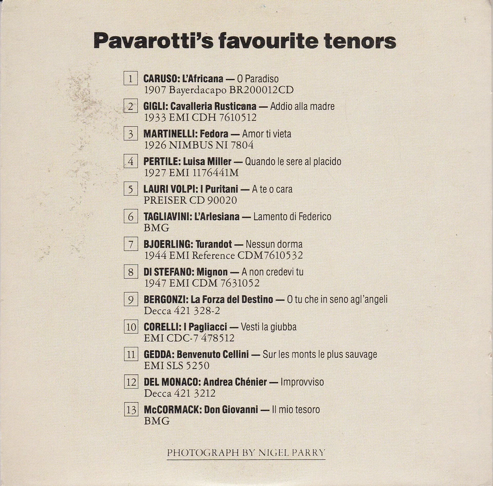 OPERA NOW Presented with OPERA NOW January 1990 Issue - Bild 2 von 3