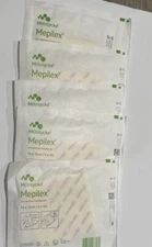 Molnlycke Mepilex Silicone Dressing 4x4” Ref 294199 Lot Of 5 Pieces